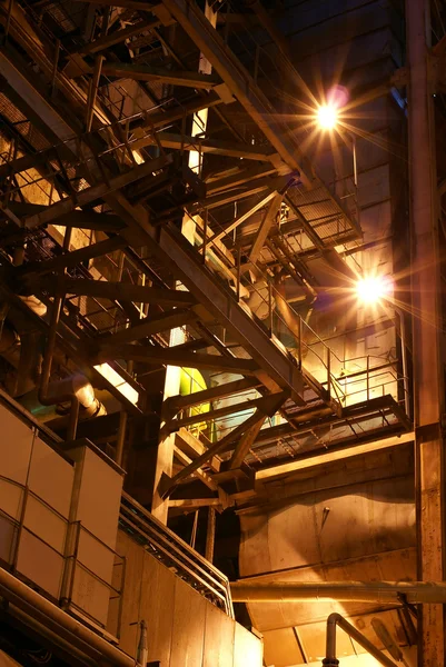Tubos dentro de la planta de energía —  Fotos de Stock
