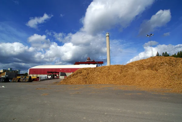 Usina de bio combustível — Fotografia de Stock