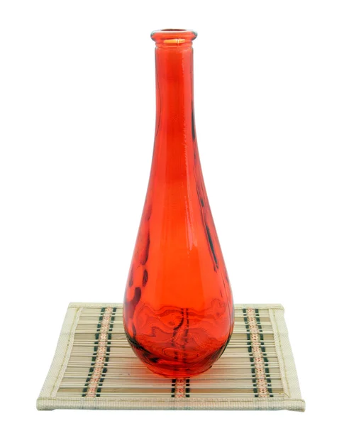 Rote Flasche — Stockfoto