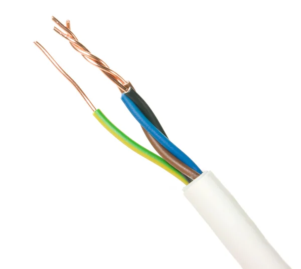 Електричний кабель — стокове фото
