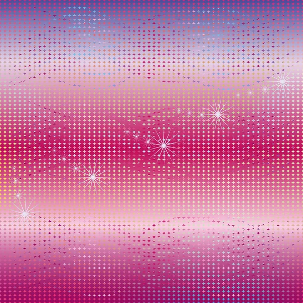 Lumineux fond coloré disco abstrait — Image vectorielle