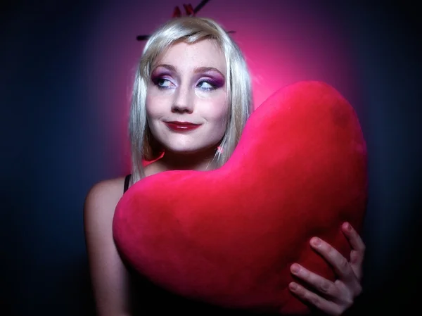 Heart becomes her 02 Stock Photo