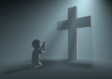 Praying clipart