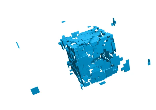 Cubo roto —  Fotos de Stock
