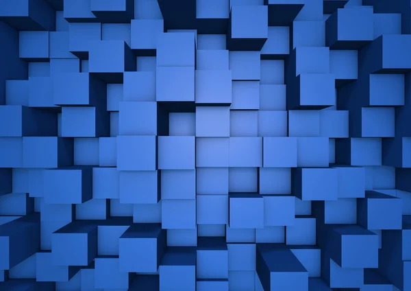 추상 큐브 벽 — 스톡 사진