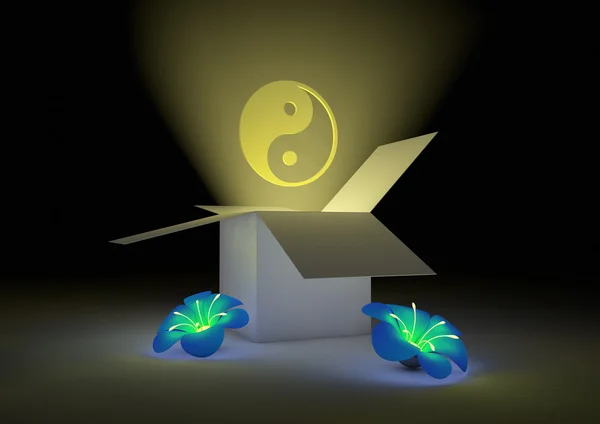 Caixa de Zen — Fotografia de Stock