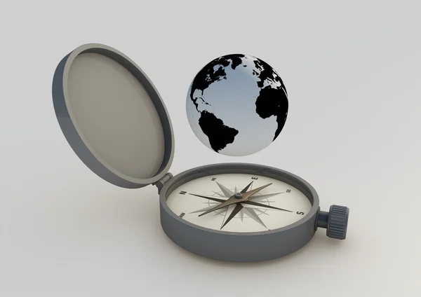 Abstrakt kompass — Stockfoto