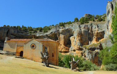 Chapel of St. Bartholomew in canyon