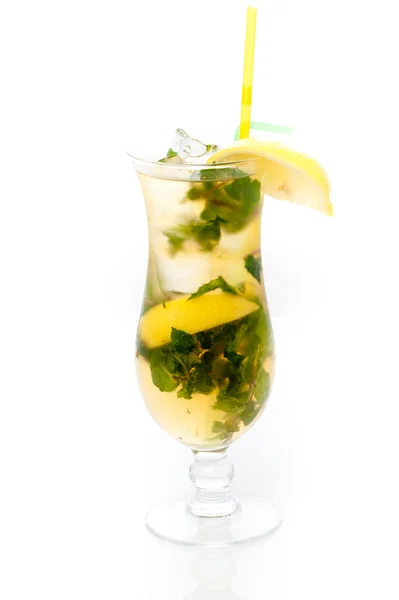 Nane ve limon kokteyli — Stok fotoğraf