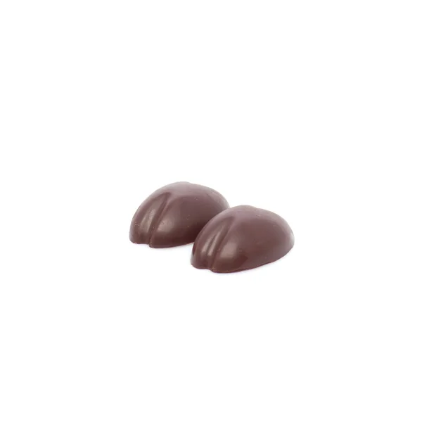 Két csokoládés cukorkák — Stock Fotó