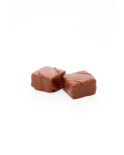 Dois doces de chocolate — Fotografia de Stock