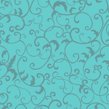 Seamless floral pattern clipart