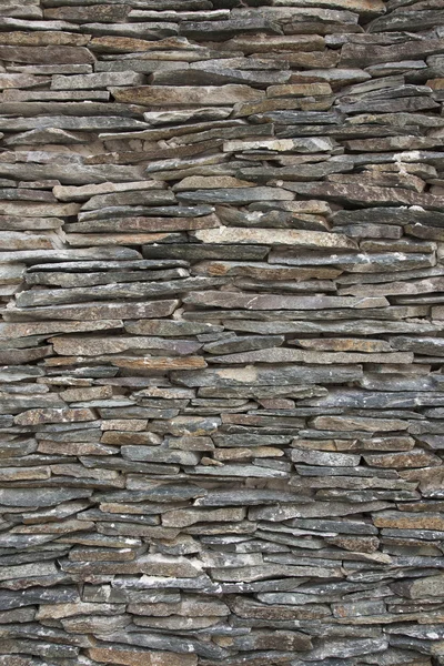 Slate Stone wall background, old facade — Stock Image Slate Stone wall background, old facade Royalty Free Stock Photos