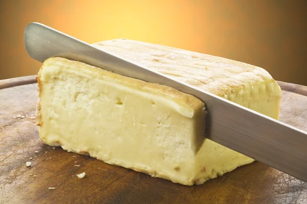Plátek sýra — Stock fotografie