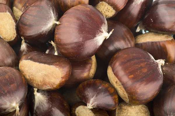 Chestnuts fresh fruit — Stock Photo, Image