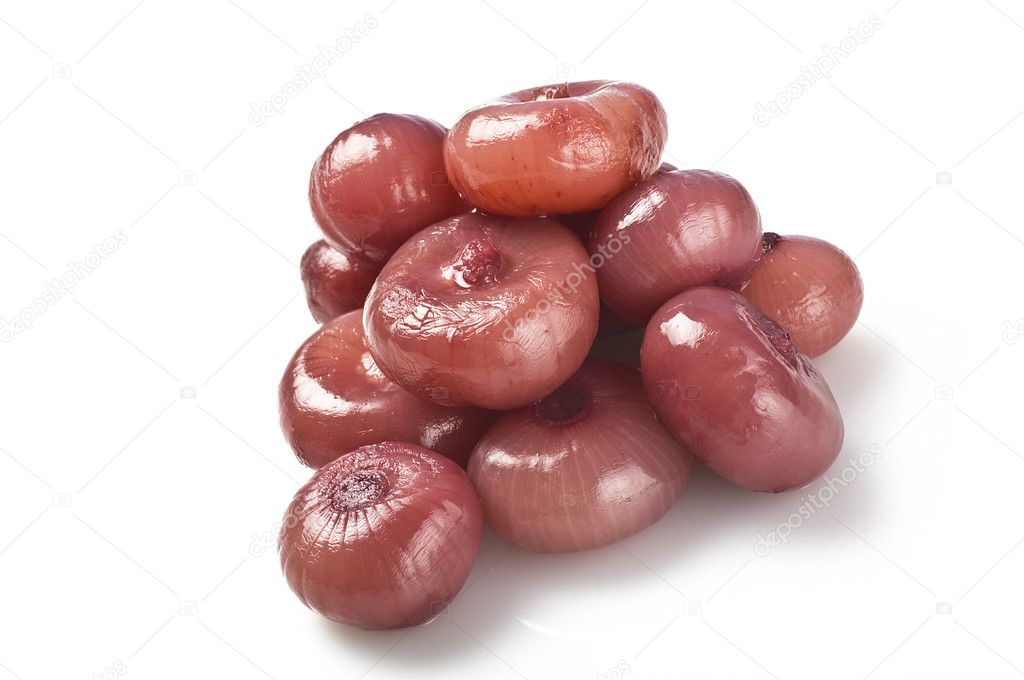 Onions borettane pickles