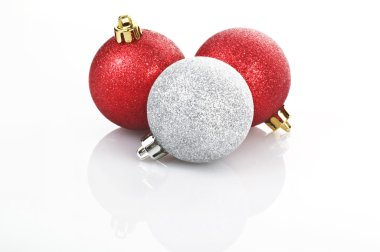 Christmas balls clipart