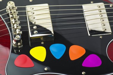 Electric guitar clipart