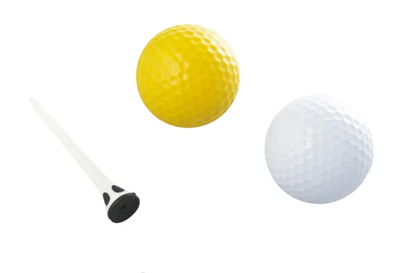 Obiekt playng Golf — Zdjęcie stockowe