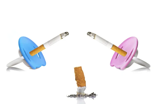 Gebelikte sigara içme — Stok fotoğraf