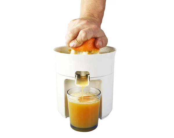 Świeżo wyciśniętego soku z pomarańczy — Zdjęcie stockowe