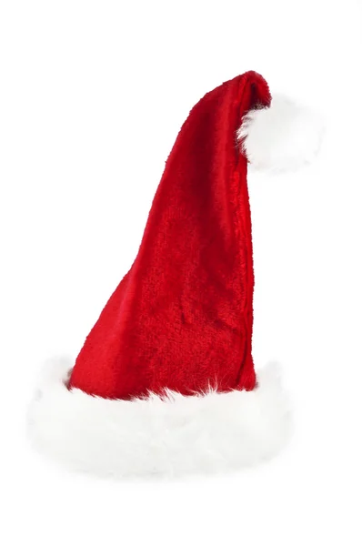 Санта Клаус червоний капелюх — стокове фото
