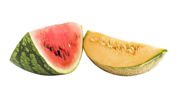 Melony i arbuz — Zdjęcie stockowe