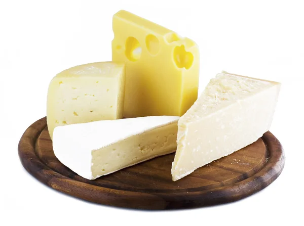 Sýr na dřevo — Stock fotografie