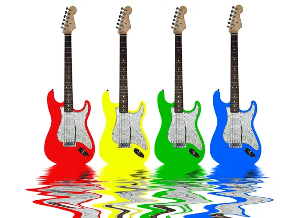 Electric guitars — Stock Photo, Image