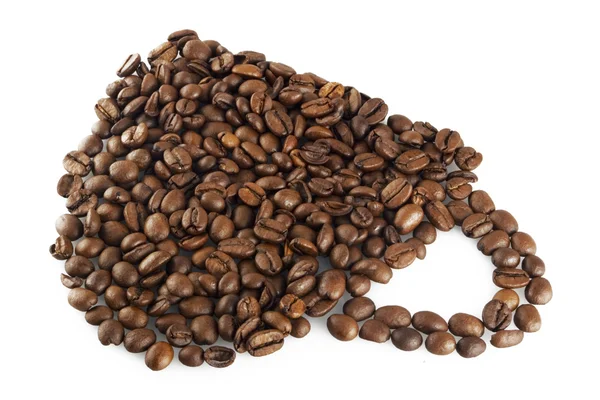 콩에서 만든 커피 컵 — 스톡 사진