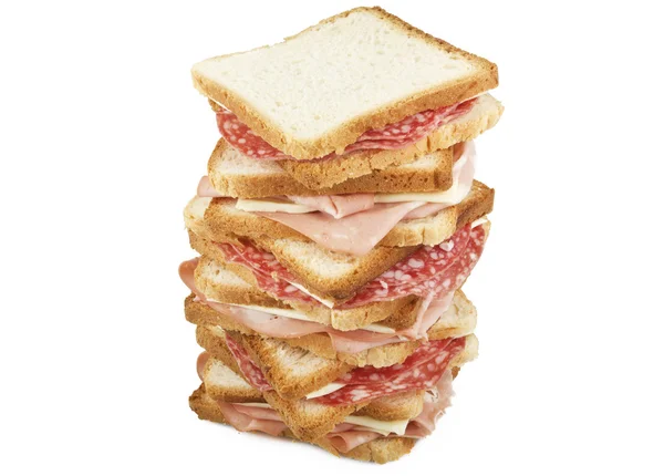 Pile of toast — Stock Photo, Image