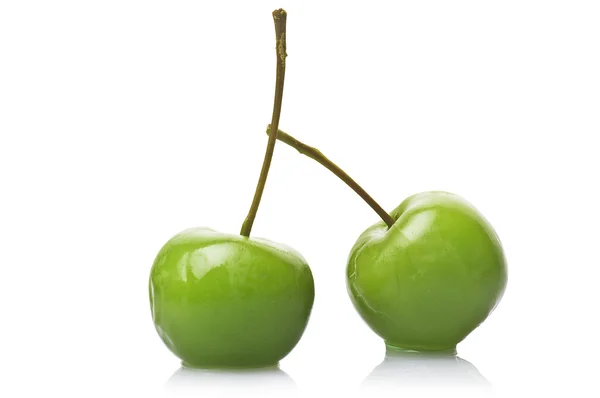 Malá zelená jablka — Stock fotografie