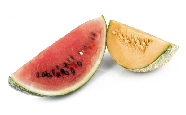 Melones y sandía — Foto de Stock