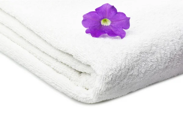 Tratamento de massagem floral para a beleza e relaxar — Fotografia de Stock