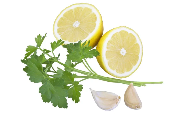 Limão e especiarias — Fotografia de Stock