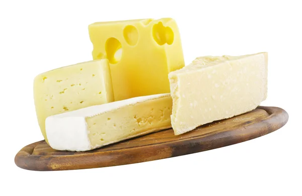 Sýr na dřevo — Stock fotografie