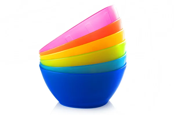 彩色的碗 — 图库照片