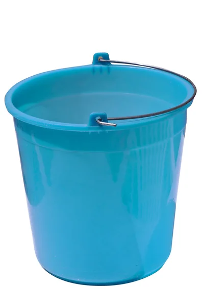 Blue bucket — Stock Photo, Image