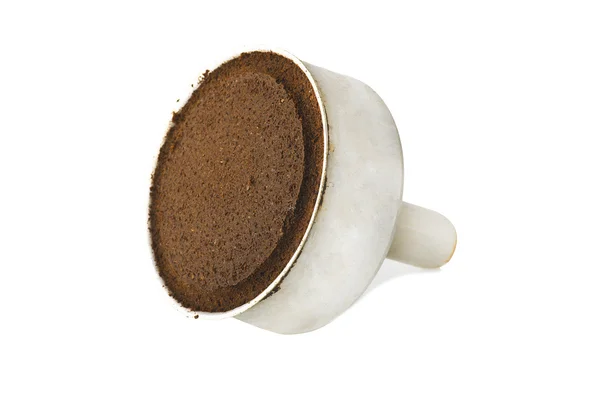 Filter kaffe för moka italiensk maskin — Stockfoto