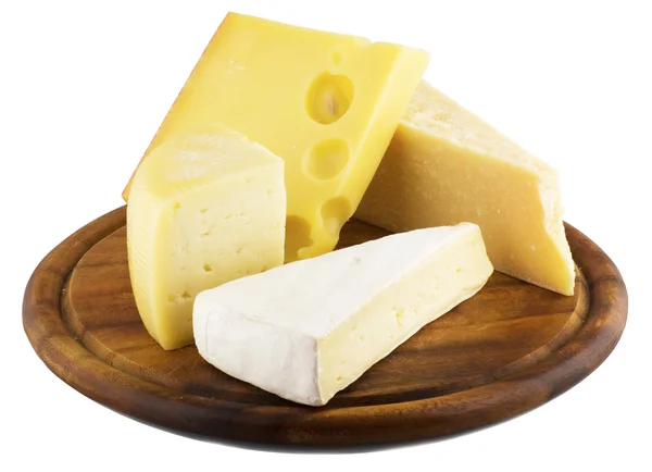 Verscheidenheid van kaas — Stockfoto