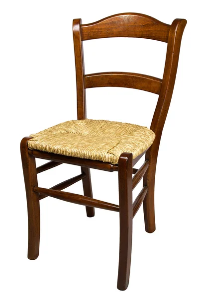Gamla stilen av trä stol — Stockfoto