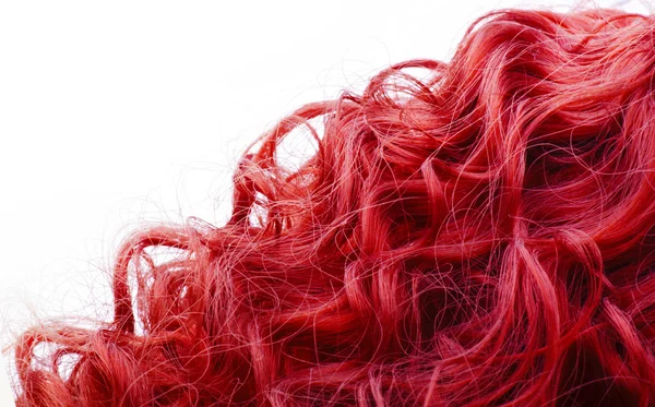 stock image Red curly hair