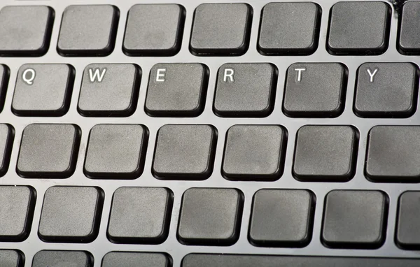 Tastatur mit nur Schlüssel qwerty — Stockfoto