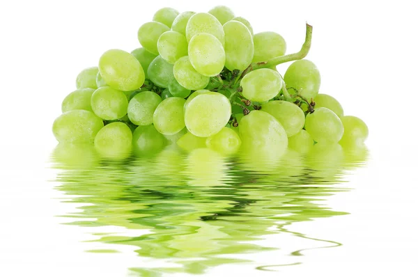 Uvas frescas com gotas — Fotografia de Stock