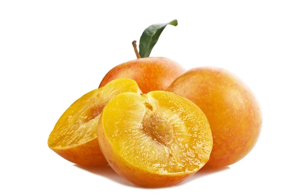 Yellow plums — Stock Photo, Image