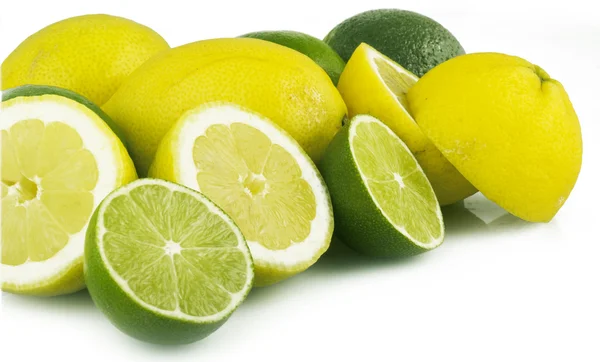 Kalk med citron — Stockfoto