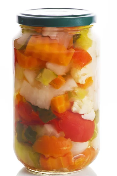 Jar of vegetable — Stock Photo, Image