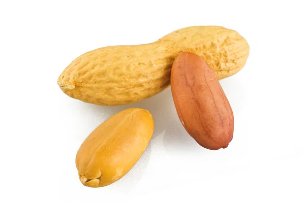 Amendoins de close up — Fotografia de Stock