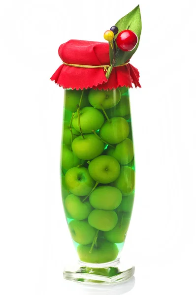 Küçük elma kavanoz — Stok fotoğraf