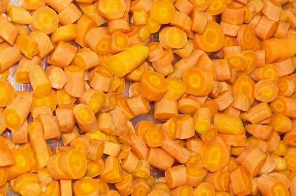 Приготовленная морковь — стоковое фото